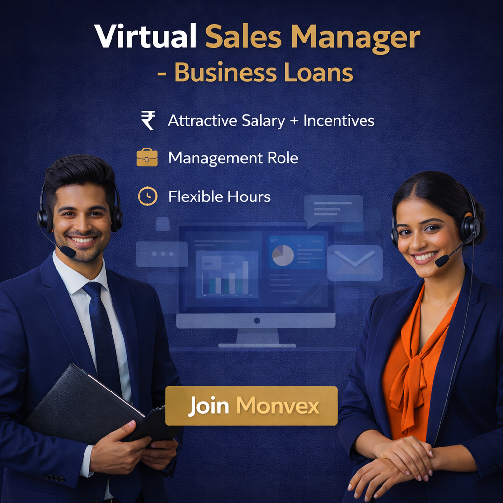 Virtual Sales Manager - Business Loans